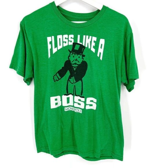 Monopoly Floss Like a Boss T-Shirt XL - Picture 1 of 5